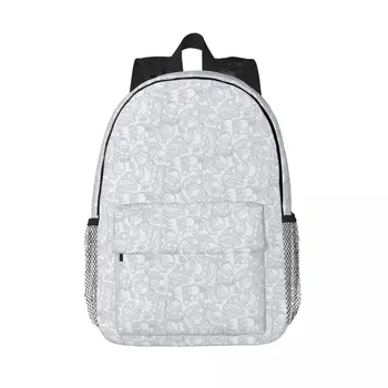 Рюкзак для путешествий с рисунком утки из аниме, мужской Женский школьный рюкзак для ноутбука, сумки для студентов колледжа, повседневные сумки