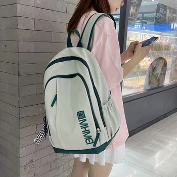 Школьная сумка корейской версии, японский рюкзак для колледжа большой вместимости для учащихся средней школы, модный рюкзак для колледжа