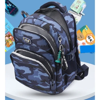 Рюкзак с камуфляжным принтом, Школьная сумка для ноутбука, сумка для книг для детей, студентов
