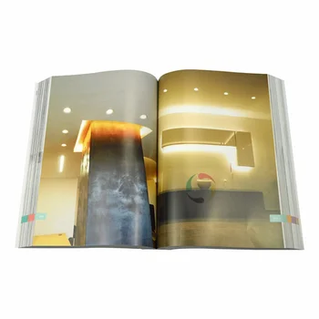 индивидуальный дизайн Дешевое качество оптовая продажа цветной дизайн офсетный стежок под седло переплетная брошюра брошюра для книг пользовательский каталог каталог