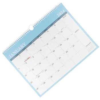 Настольный календарь настенный Большой Маленький ежемесячный офисный праздничный, висящий с датировкой 2024 года