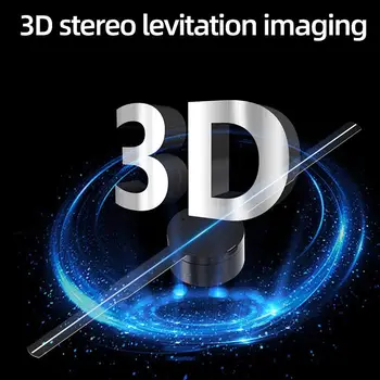 3D Вентилятор Голограмма Проектор Wifi Led 3D Дисплей Рекламный логотип Light Дистанционная Реклама Дисплей Light Логотип Лампа