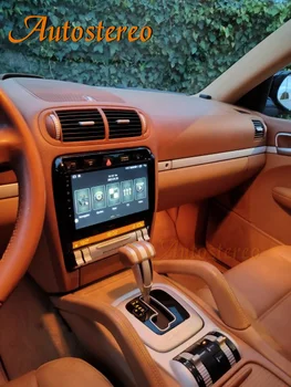 Android 12 8 + 256 ГБ Для Porsche Cayenne 2004-2010 Автомобильный GPS Навигационный Экран Мультимедиа Авто Стерео DVD-Плеер Головное Устройство Радио DSP