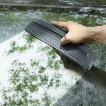Эффективные автомобильные инструменты для очистки стекол Силиконовые щетки стеклоочистителей Скребки для быстрого высыхания Бережный уход за краской на ветровых стеклах Вода из окон