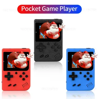 Портативная мини-игровая консоль в стиле Ретро Game Boy, портативная игровая консоль, 8-разрядный игровой плеер, встроенный AV-плеер на 500 игр для детского подарка