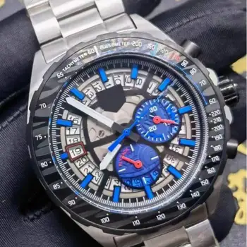 Наручные часы Invincible Quartzt 2023 года Из нержавеющей стали высокого качества, роскошные Водонепроницаемые AAA Business Reloj Hombre