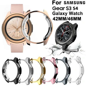 Мягкий чехол для Samsung Gear S3 Galaxy Watch 46 мм, 42 мм, универсальная защитная пленка, защита от царапин, ударопрочный корпус