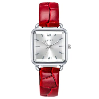 Женские часы, лучший бренд класса люкс, мода 2022 года, Винтажный квадратный серебряный корпус, компактный циферблат, поясные часы, женские часы для женщин