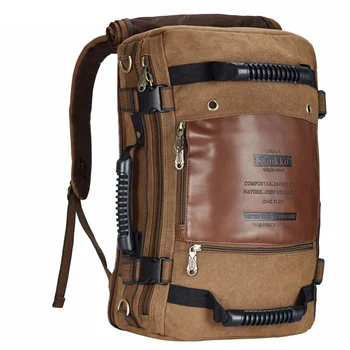 Мужской рюкзак для путешествий на открытом воздухе, Походный рюкзак для кемпинга, большой мужской рюкзак для ноутбука, ретро-сумки-мессенджеры