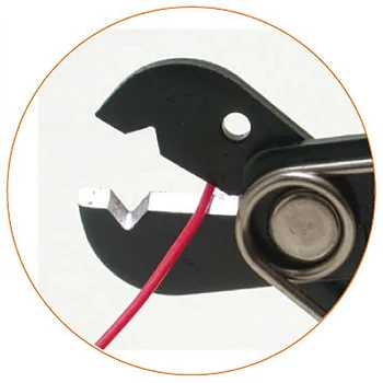 Металл и пластик, Регулируемый Мини-инструмент для зачистки проводов, 130 мм Электрический кабель, Плоскогубцы с одним отверстием, Ручной инструмент для электроники