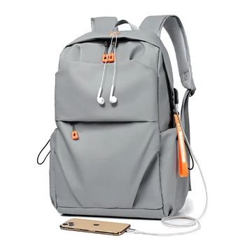 Мужской рюкзак, легкая сумка для ноутбука, Многофункциональный рюкзак для портативного компьютера, деловая спортивная сумка USB большой емкости на открытом воздухе