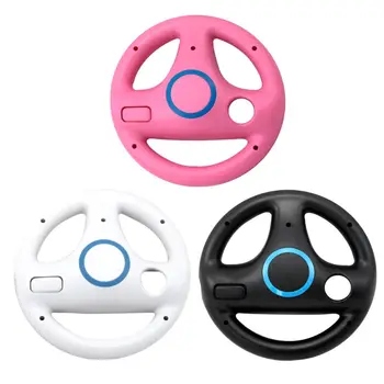 P9YE Мини-Рулевое Колесо Вспомогательный Контроллер Игровой Джойстик Игры с Автоматическим Вращением Рулевого Колеса для Wii Kart Raci